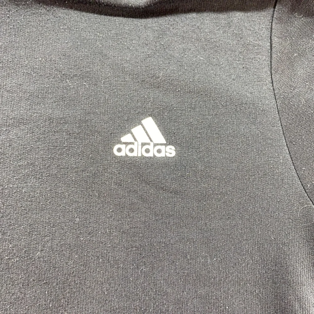 Adidas Sweatshirt Mens‎ Size XL Black Primegreen Crewneck Long Sleeve 3 Stripe